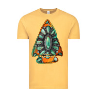 Vintage Mustard gemstone arrowhead Vintage Tee - Jasminsmagicworld