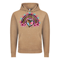 Vintage Coffee valentine's day rainbow heart olivia Vintage Hoodie - OliviaCreatesArt
