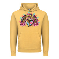 Vintage Mustard valentine's day rainbow heart olivia Vintage Hoodie - OliviaCreatesArt