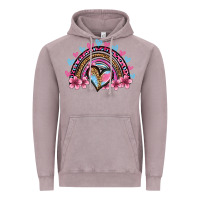 Vintage Zinc valentine's day rainbow heart olivia Vintage Hoodie - OliviaCreatesArt