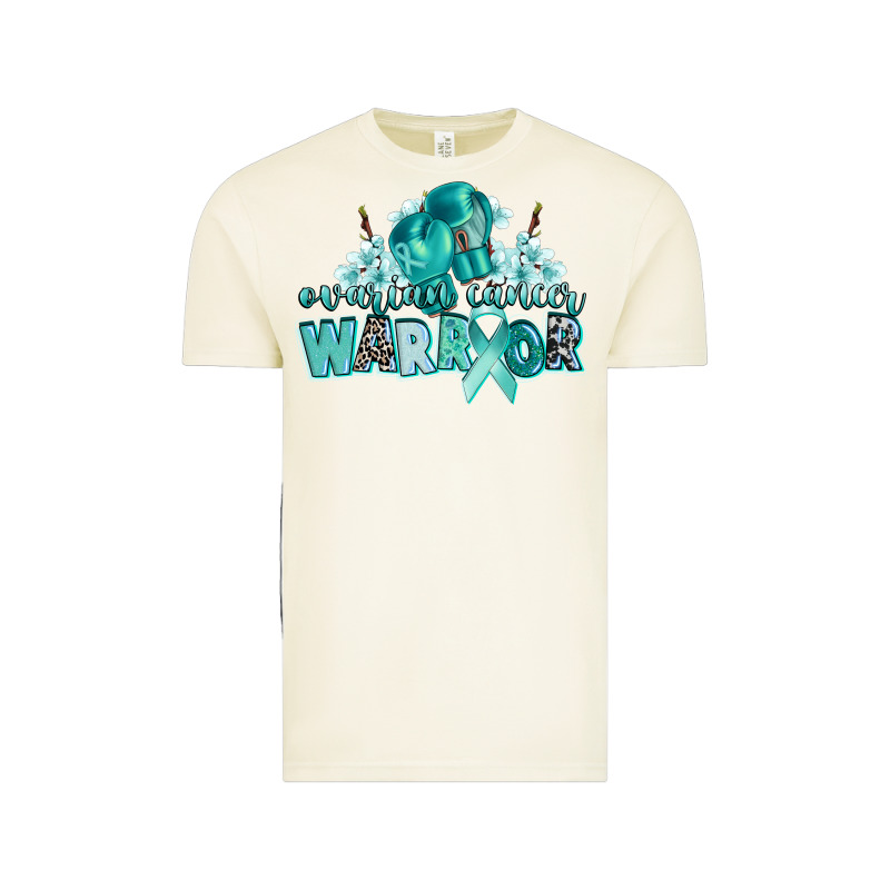 Ovarian Cancer Warrior Vintage Tee by CowGirlArtShop | Teevron