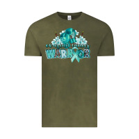 Vintage Olive ovarian cancer warrior Vintage Tee - CowGirlArtShop