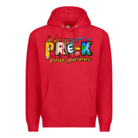 Red So Long Pre K Hello Summer Premium Hoodie - CowhideDigitalArt