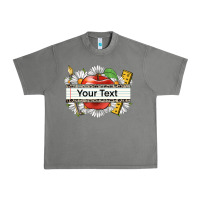 Tornado floral teacher custom name Urban Heavy Tee - CowGirlArtShop
