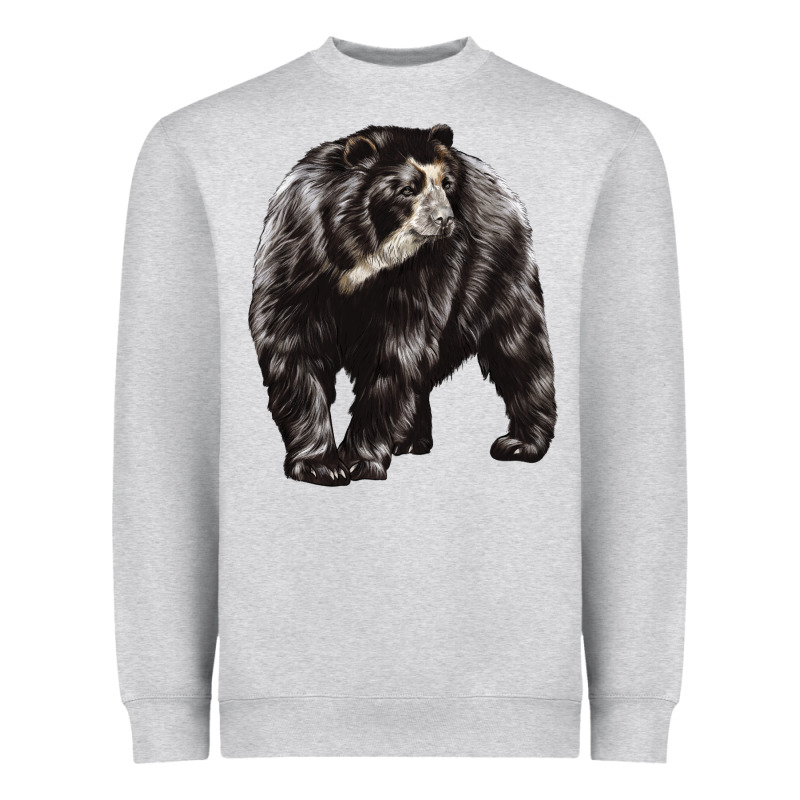 Spectacled Bear Heavyweight Sweatshirt by LillyAllenDesigns | Teevron