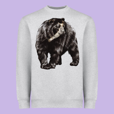 Spectacled Bear Heavyweight Sweatshirt Designed By Lillyallendesigns