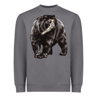 Storm Spectacled Bear Heavyweight Sweatshirt - LillyAllenDesigns