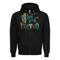 Black but first coffee Zipper Hoodie - Artiststas