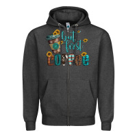 Charcoal Heather but first coffee Zipper Hoodie - Artiststas