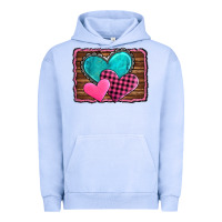 Pigment Grape Ice valentine's day hearts turquoise heart Urban Hoodie - AdoDesignShop