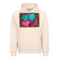 Sandshell valentine's day hearts turquoise heart Urban Hoodie - AdoDesignShop
