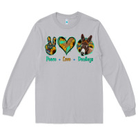 Moon Dust Peace Love Donkeys Long Sleeve Tee - Jasminsmagicworld