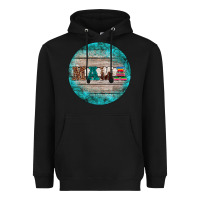 Black western turquoises mama ornament Heavyweight Hoodie - BarkalooDesign