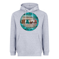 Heather Grey western turquoises mama ornament Heavyweight Hoodie - BarkalooDesign