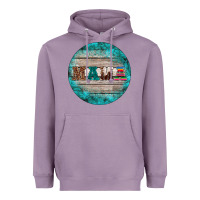 Lavender western turquoises mama ornament Heavyweight Hoodie - BarkalooDesign