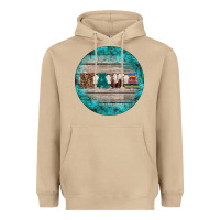 Mushroom western turquoises mama ornament Heavyweight Hoodie - BarkalooDesign