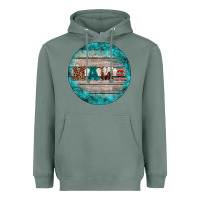 Sage western turquoises mama ornament Heavyweight Hoodie - BarkalooDesign