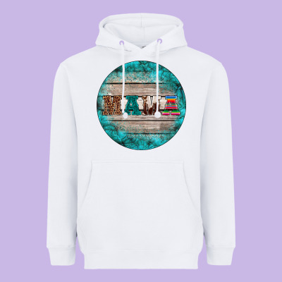 Western Turquoises Mama Ornament Heavyweight Hoodie Designed By Barkaloodesign