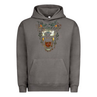 Pigment Tornado Werewolf Face Lycan Gothic Horror Occult Scary Halloween Urban Hoodie - longCreatives