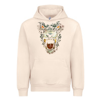 Sandshell Werewolf Face Lycan Gothic Horror Occult Scary Halloween Urban Hoodie - longCreatives