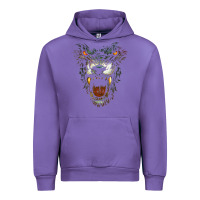 Tulip Werewolf Face Lycan Gothic Horror Occult Scary Halloween Urban Hoodie - longCreatives