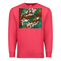 Cardinal brown cowhide glitter Premium Sweatshirt - BarkalooDesign