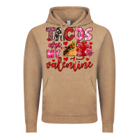 Tacos Are My Valentine Vintage Hoodie | Teevron