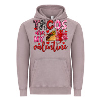 Vintage Zinc tacos are my valentine Vintage Hoodie - OliviaCreatesArt