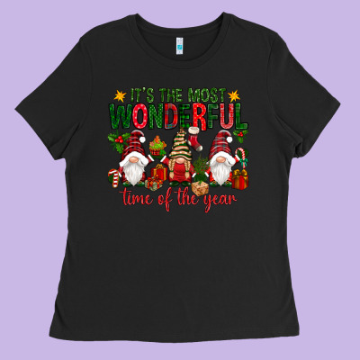 It's The Most Wonderful Time Of The Year Ladies Tee Designed By Nancycooperartshop