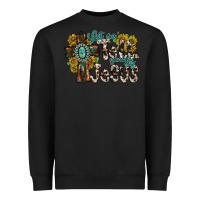 Black let me tell you about my jesus Heavyweight Sweatshirt - RacoonDesign