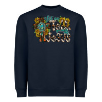 Navy let me tell you about my jesus Heavyweight Sweatshirt - RacoonDesign