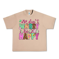 Burro Don't worry be happy Easter Day Urban Heavy Tee - HowdyJamesFarm
