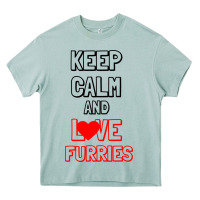 Arona Keep Calm And Love Furries Heavy Core Tee - Bettercallsaul