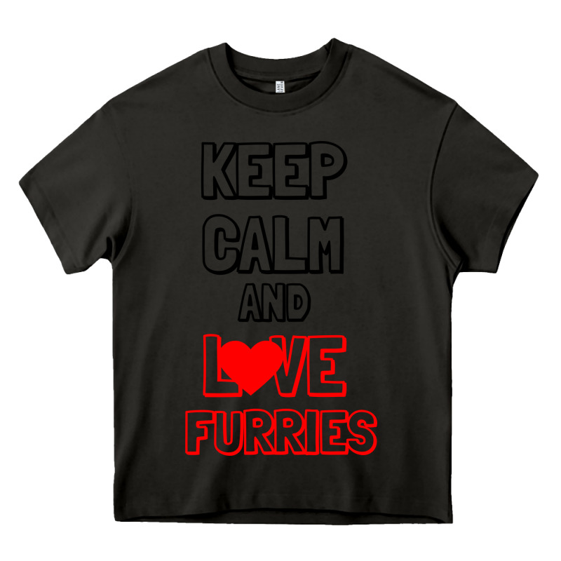 Keep Calm And Love Furries Heavy Core Tee by Bettercallsaul | Teevron