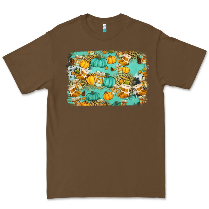 Western Fall Vibes Background Premium Tee by Jasminsmagicworld | Teevron