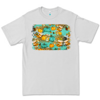 Dove Grey western fall vibes background Premium Tee - Jasminsmagicworld