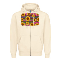 Sandshell cinco de mayo sunflower background Zipper Hoodie - Artiststas