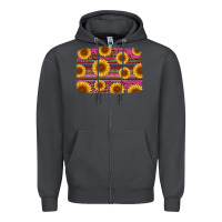 Smoke cinco de mayo sunflower background Zipper Hoodie - Artiststas