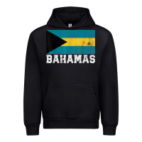 Black Bahamas Flag Country Men Women Kids Christmas Gift Family Urban Hoodie - longCreatives