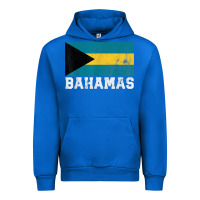 Cobalt Bahamas Flag Country Men Women Kids Christmas Gift Family Urban Hoodie - longCreatives