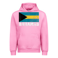 Fuchsia Pink Bahamas Flag Country Men Women Kids Christmas Gift Family Urban Hoodie - longCreatives