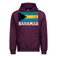 Mauve Wine Bahamas Flag Country Men Women Kids Christmas Gift Family Urban Hoodie - longCreatives
