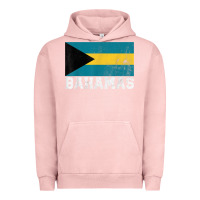 Pigment Salmon Bahamas Flag Country Men Women Kids Christmas Gift Family Urban Hoodie - longCreatives