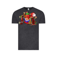 Vintage Black christmas joy  gnome Vintage Tee - CowGirlArtShop
