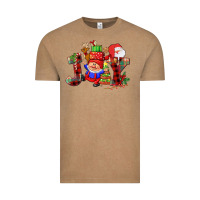Vintage Coffee christmas joy  gnome Vintage Tee - CowGirlArtShop