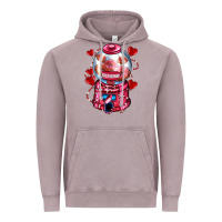 Vintage Zinc kiss  machine  olivia Vintage Hoodie - OliviaCreatesArt