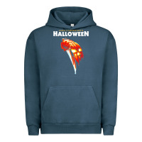 Pigment Midnight Navy Halloween 1978 Original Graphic Urban Hoodie - longCreatives