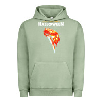 Pigment Oil Green Halloween 1978 Original Graphic Urban Hoodie - longCreatives