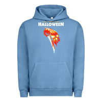 Pigment Pebble Blue Halloween 1978 Original Graphic Urban Hoodie - longCreatives