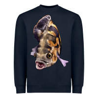 Navy Oscar Heavyweight Sweatshirt - LillyAllenDesigns